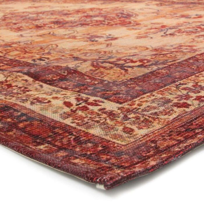 fournisseur specialiste deco linge de maison depuis 40 ans tapis oriental vintage rouge 145x200cm tapis classiques et d orient thedecofactory com