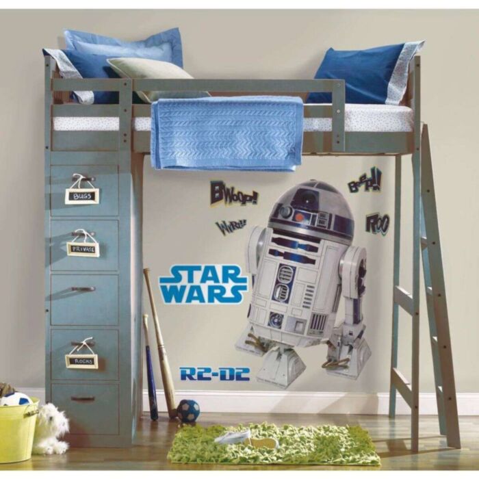 Fournisseur Specialiste Deco Linge De Maison Depuis 40 Ans Stickers Star Wars R2 D2 Geant Repositionnable Thedecofactory Com