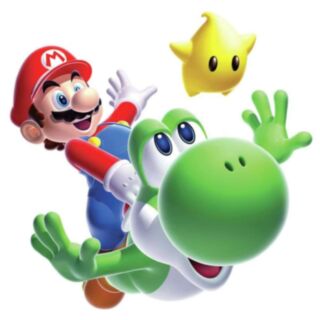 Stickers Nintendo Super Mario Yoshi Galaxy 2 géant