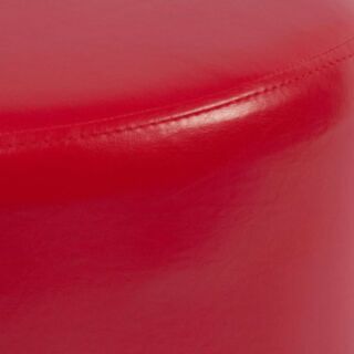 Pouf AMOUR Rouge (39x38x30cm) ambiance